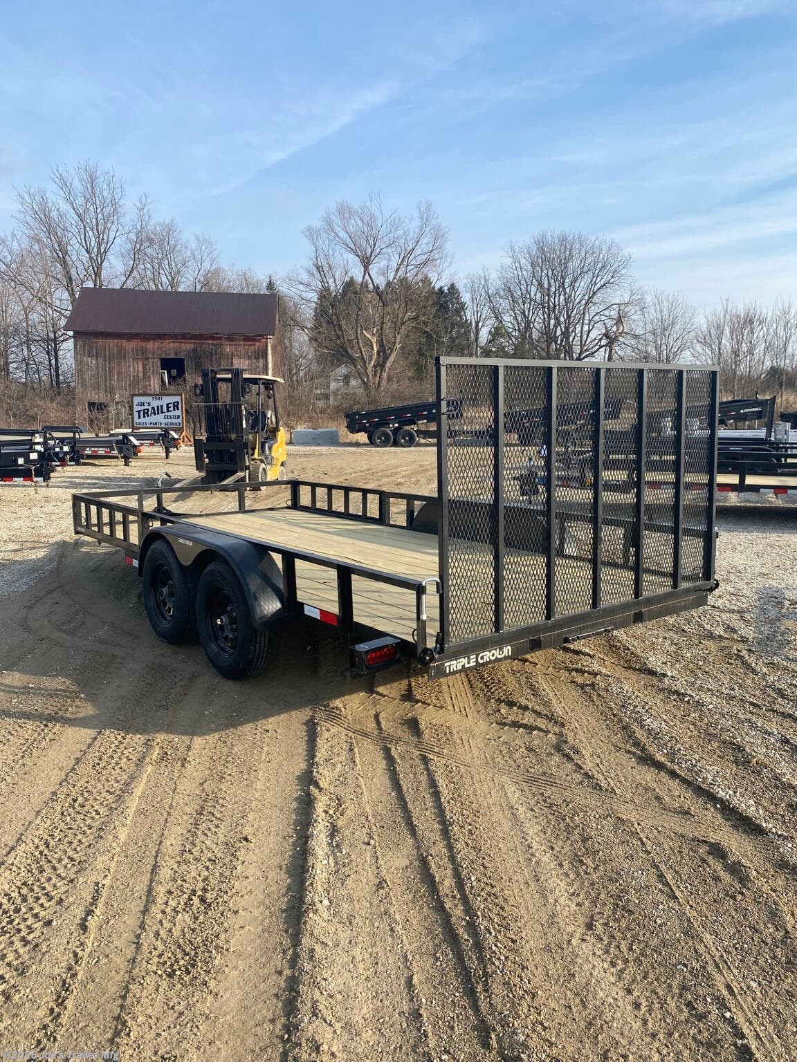2025 Utility ATV7X18TA by Triple Crown from Joe's Trailer Mfg in Clarklake, Michigan