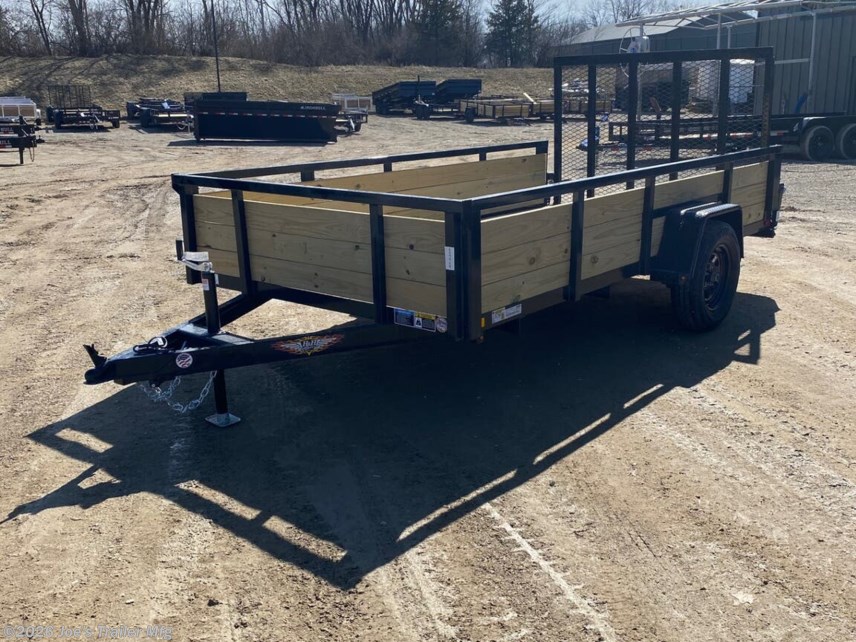 New 2025 H&H H7612WS-030 76x12 2990 GVWR 3 Board High Sides & Front available in Livonia, Michigan