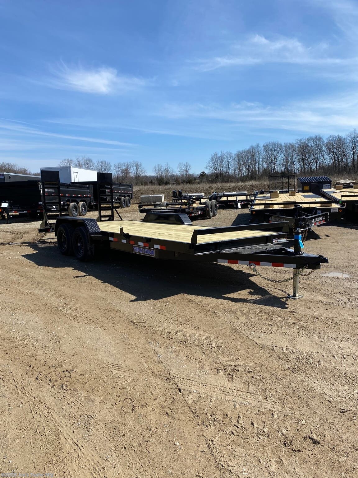 2025 Triple Crown ECF7X2010K - New Equipment Trailer for sale by Joe's Trailer Mfg in Clarklake, Michigan