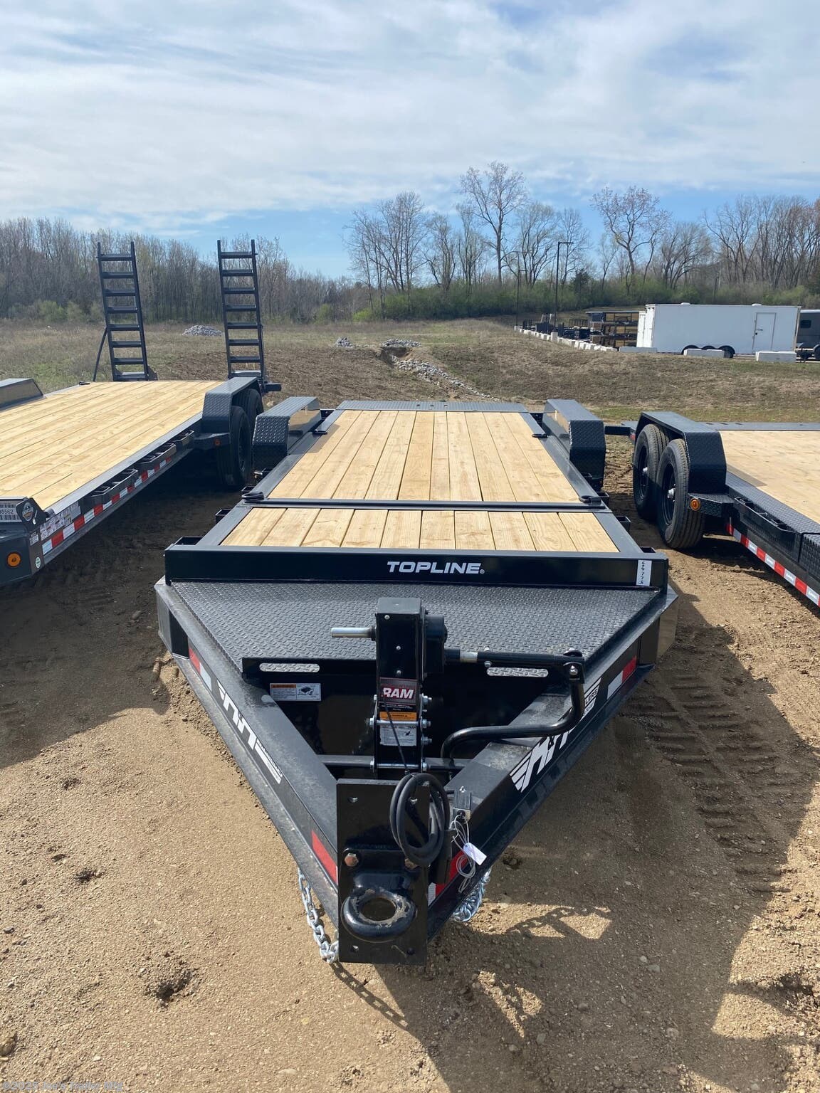 2025 H&H Tiltbed Trailers - New Tilt Deck Trailer for sale by Joe's Trailer Mfg in Clarklake, Michigan