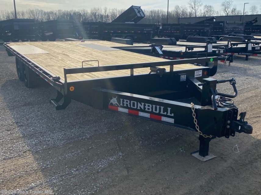 New 2026 IronBull FDP0228 102x28 16000 GVWR Deckover W/Slide In Ramps available in Clarklake, Michigan