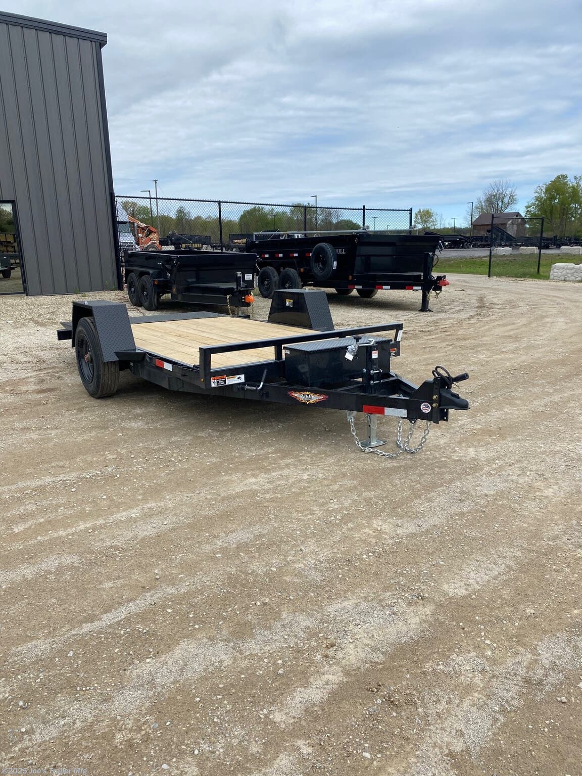 2025 H&H H7812+4GTL-100 H7812GTL-100 - New Tilt Deck Trailer for sale by Joe's Trailer Mfg in Clarklake, Michigan