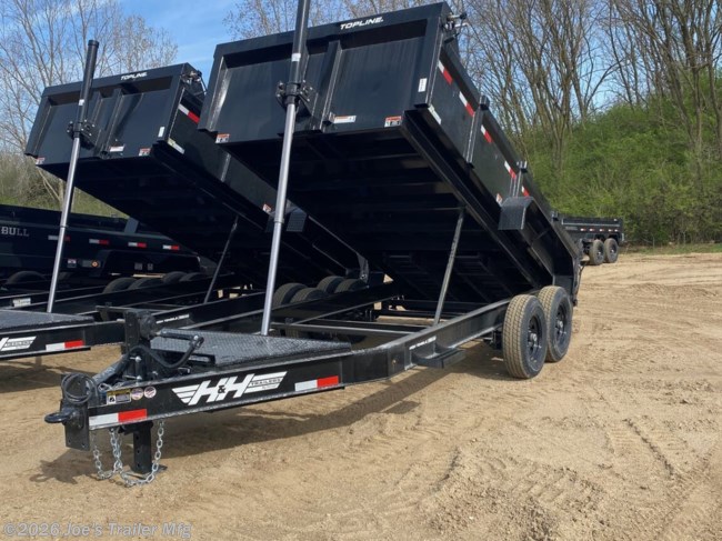 2025 H&H HBTL8314-BP-154 83x14 15400 GVWR 2' Sides