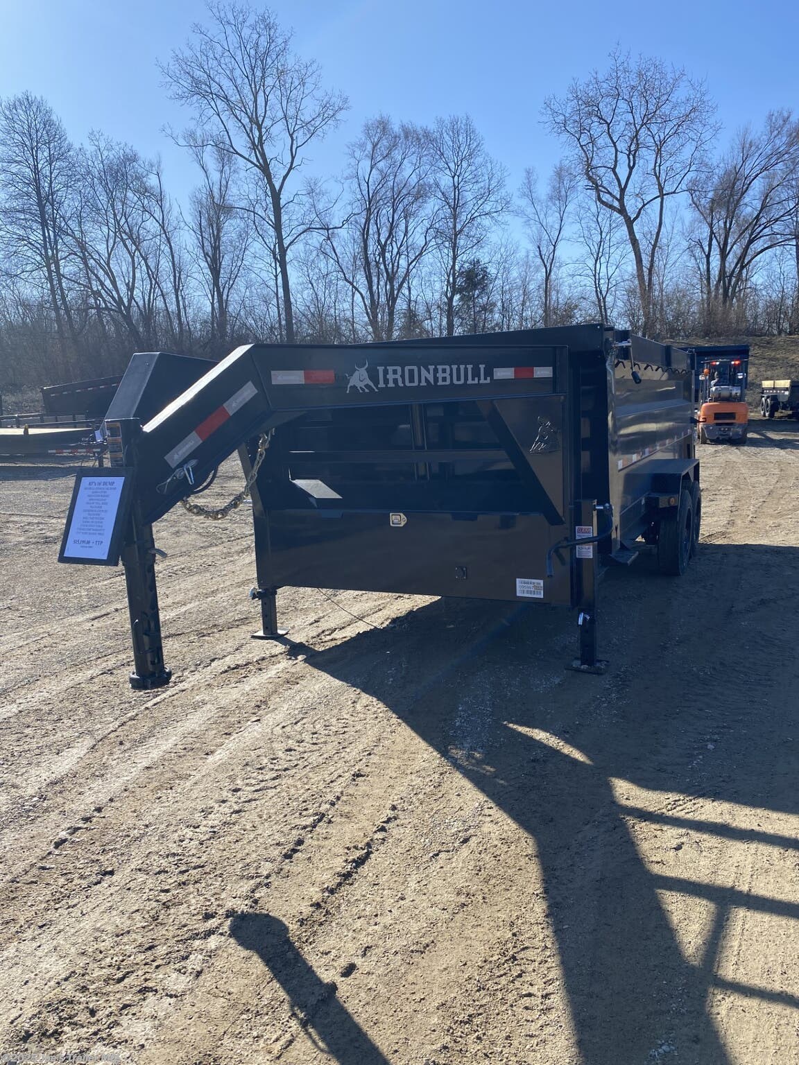 2026 IronBull DTG8314 - New Dump Trailer for sale by Joe's Trailer Mfg in Clarklake, Michigan