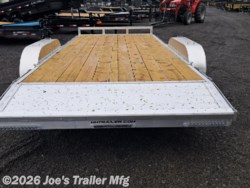 2025 H8220HDAD-070 82x20 7000 GVWR Aluminum Car Hauler W/2' Dovetail by H&H from Joe's Trailer Mfg in Clarklake, Michigan