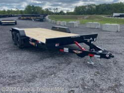 2025 H&H H8218MX-070 82x18 7000 GVWR Manual Hydraulic Jack - New Car Hauler Trailer for sale by Joe's Trailer Mfg in Clarklake, Michigan