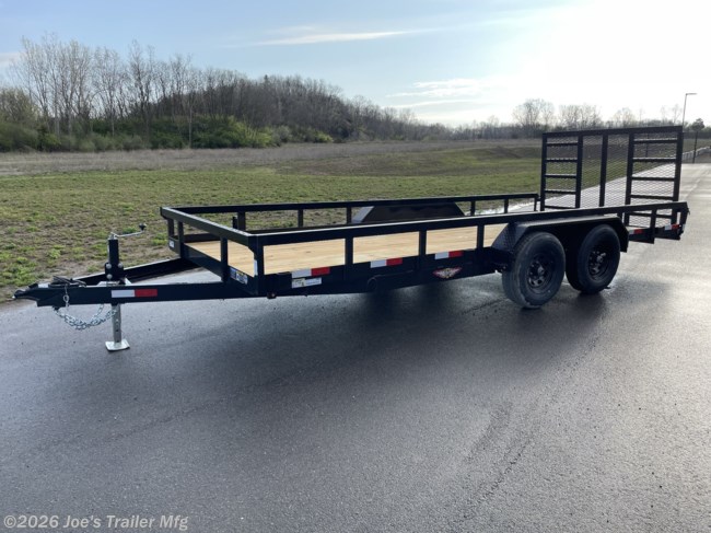2025 H&H H8218HTRS-100 82X18 9900 GVWR Heavy Duty Utility