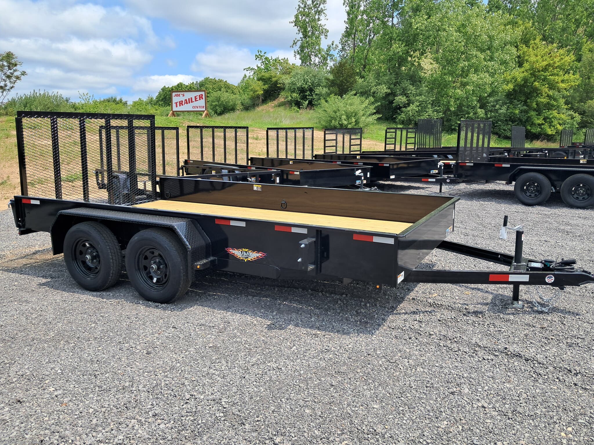 2025 H&H H8214TSS-070 - New Utility Trailer for sale by Joe's Trailer Mfg in Clarklake, Michigan