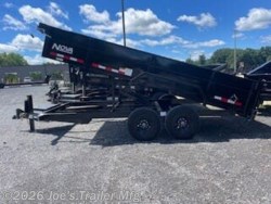 2024 Midsota NDTS8216 82x16 14000 GVWR 2' Sides W/Hydraulic Jack - New Dump Trailer for sale by Joe's Trailer Mfg in Clarklake, Michigan