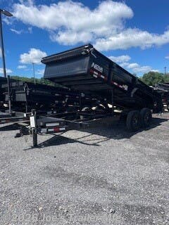 New 2024 Midsota NDTS8216 82x16 14000 GVWR 2' Sides W/Hydraulic Jack available in Clarklake, Michigan