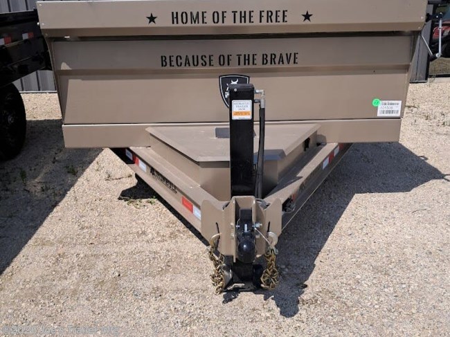 2026 IronBull DTB8314 83x14 14999 GVWR 2' Sides W/Hydraulic Jack