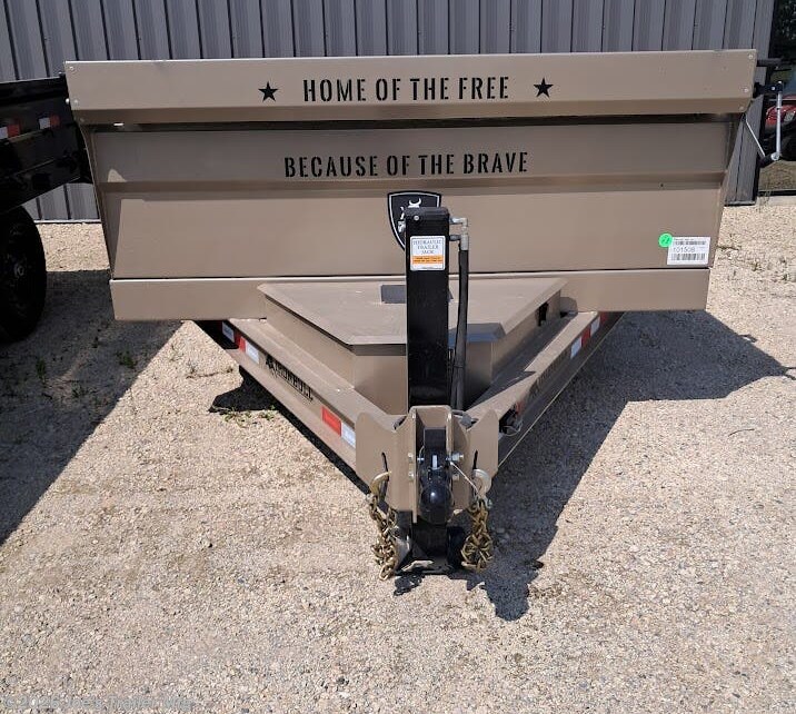 New 2026 IronBull DTB8314 83x14 14999 GVWR 2' Sides W/Hydraulic Jack available in Clarklake, Michigan