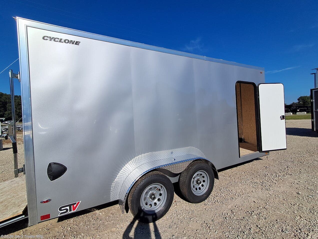 2025 Cyclone Steel V-Nose by Legend Trailers from Joe's Trailer Mfg in Clarklake, Michigan