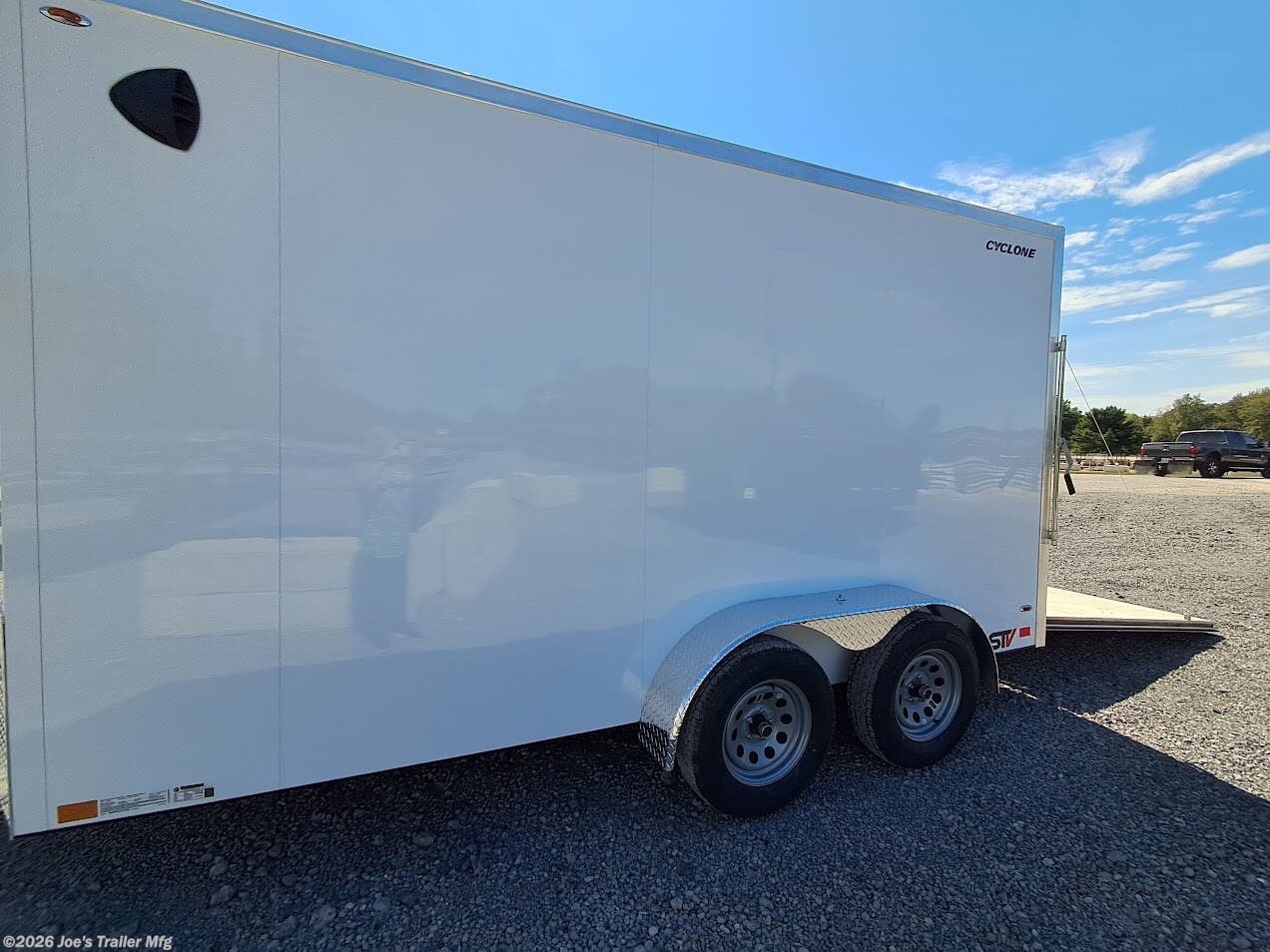 2025 Legend Trailers Cyclone Steel V-Nose - New Cargo Trailer for sale by Joe's Trailer Mfg in Clarklake, Michigan