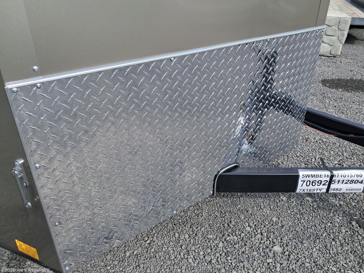 2025 Legend Trailers Cyclone Steel V-Nose - New Cargo Trailer for sale by Joe's Trailer Mfg in Clarklake, Michigan