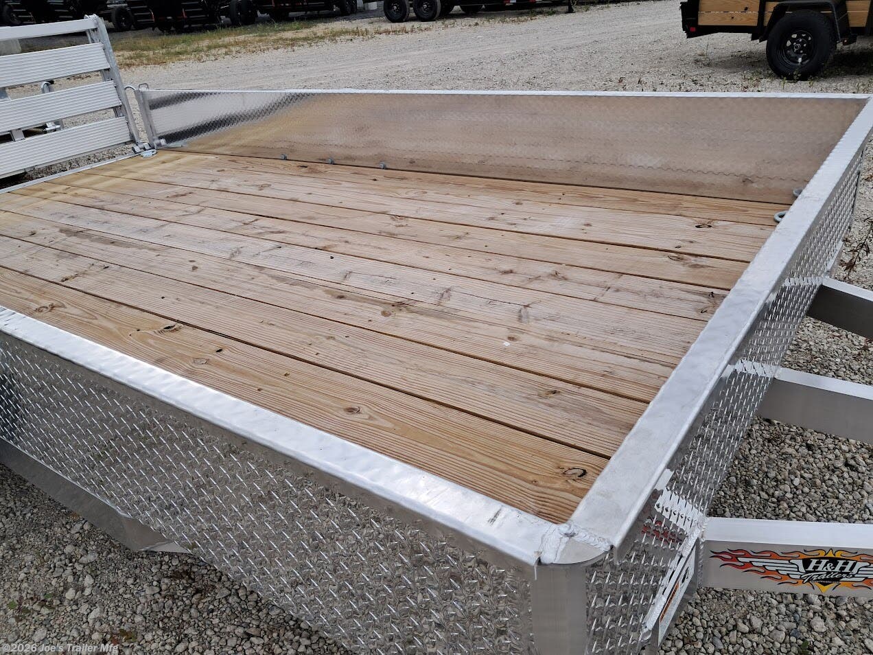 2025 H&H H7612SSA-030 - New Utility Trailer for sale by Joe's Trailer Mfg in Clarklake, Michigan