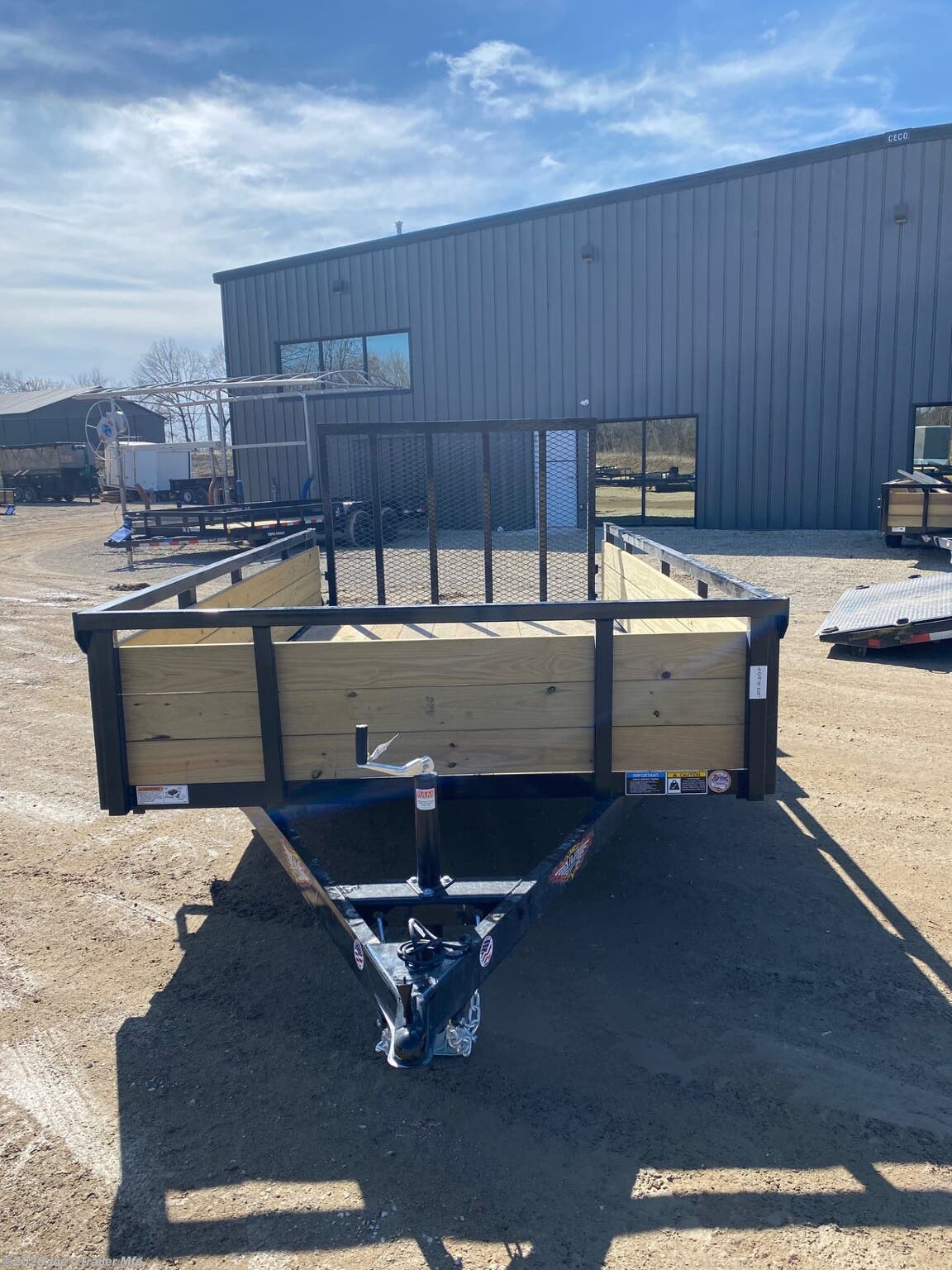 2025 H&H H7612WS-030 - New Utility Trailer for sale by Joe's Trailer Mfg in Clarklake, Michigan