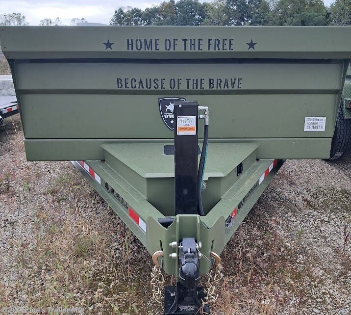 New 2026 IronBull DTB8314 83x14 14999 GVWR Sniper W/2' Sides/Hydraulic Jack available in Clarklake, Michigan