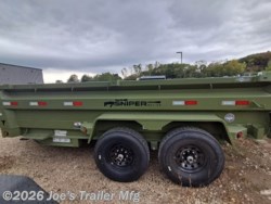 2026 IronBull DTB8314 83x14 14999 GVWR Sniper W/2' Sides/Hydraulic Jack - New Dump Trailer for sale by Joe's Trailer Mfg in Clarklake, Michigan