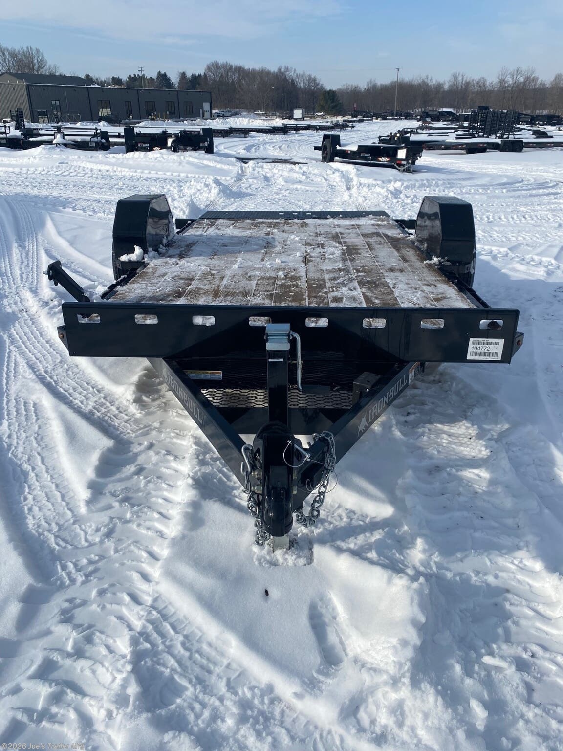 2026 IronBull TSB12071 TSB8012071_10000 - New Tilt Deck Trailer for sale by Joe's Trailer Mfg in Clarklake, Michigan
