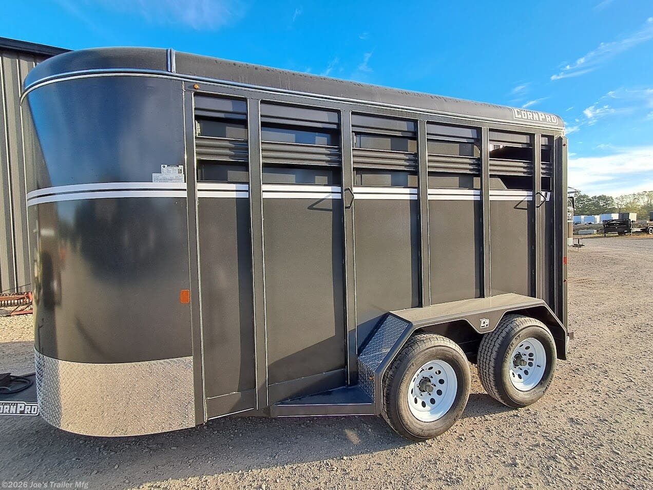 2026 CornPro SB-147S - New Horse Trailer for sale by Joe's Trailer Mfg in Clarklake, Michigan