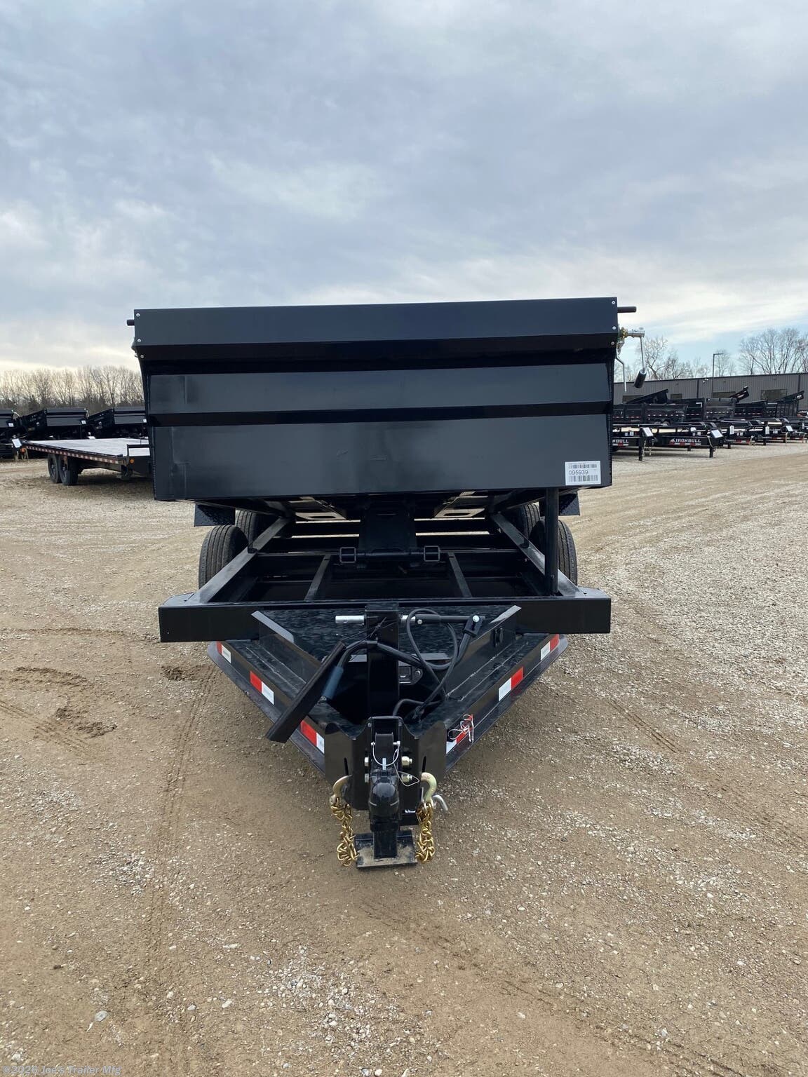 2025 IronBull DTB8312 DTB8312072_30000 - New Dump Trailer for sale by Joe's Trailer Mfg in Clarklake, Michigan
