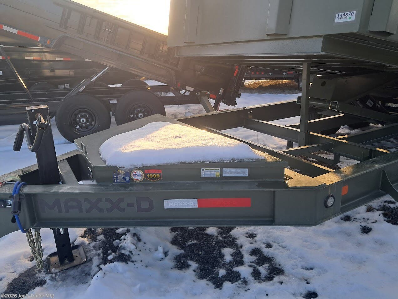 2026 MAXX-D DJX DJX8316 - New Dump Trailer for sale by Joe's Trailer Mfg in Clarklake, Michigan