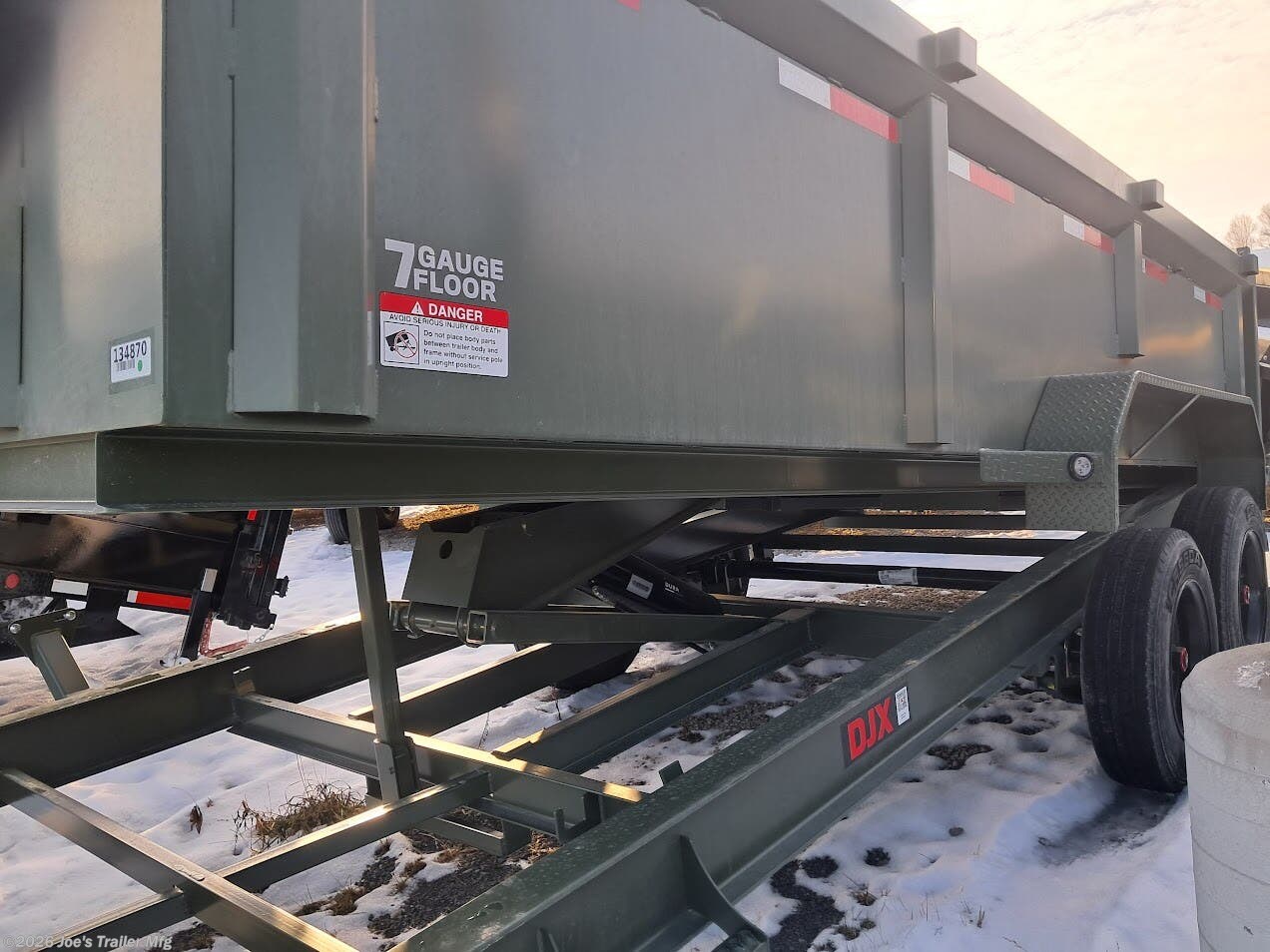 2026 DJX DJX8316 by MAXX-D from Joe's Trailer Mfg in Clarklake, Michigan