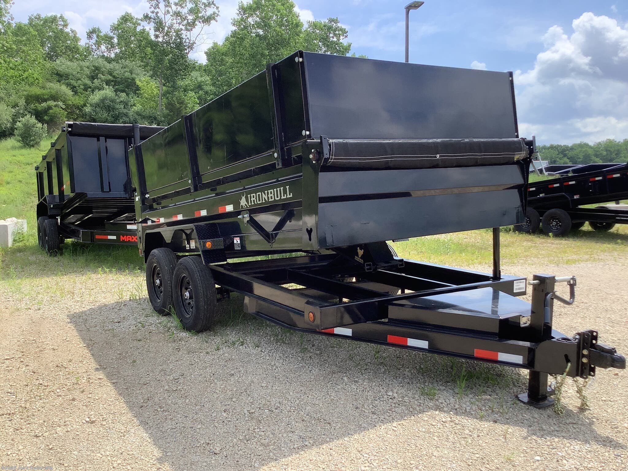 2026 IronBull DTB8314 83x14 14999 GVWR 2' Sides with 2' Extensions - New Dump Trailer for sale by Joe's Trailer Mfg. in Livonia, Michigan
