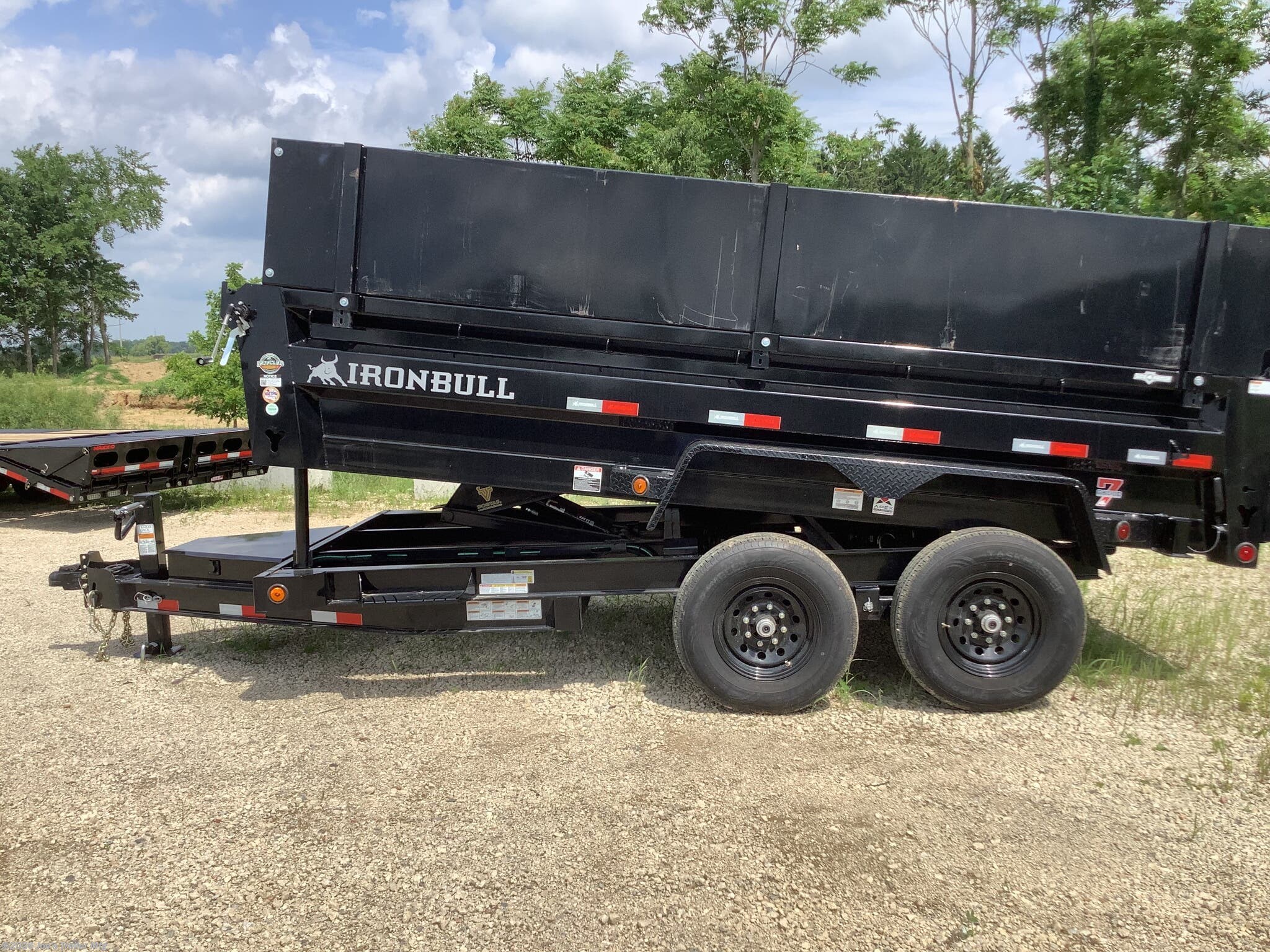 New 2026 IronBull DTB8314 83x14 14999 GVWR 2' Sides with 2' Extensions available in Livonia, Michigan