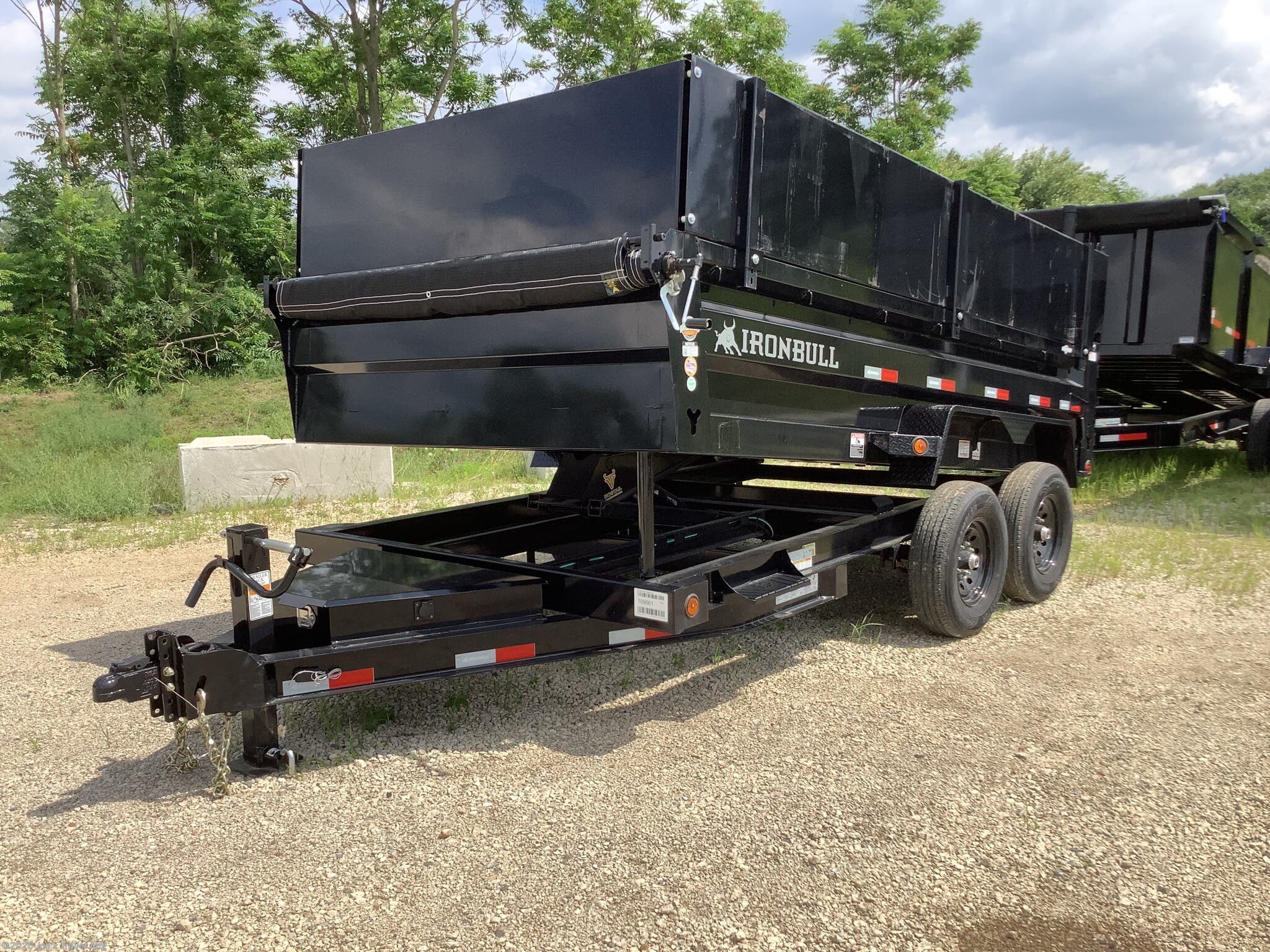 2026 DTB8314 83x14 14999 GVWR 2' Sides with 2' Extensions by IronBull from Joe's Trailer Mfg. in Livonia, Michigan