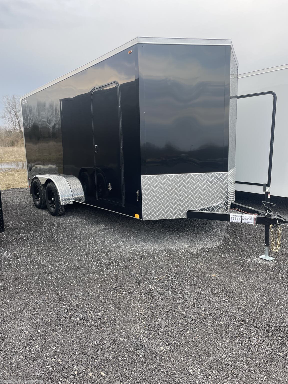 2026 7X18STV TA 7000 GVWR 84" Interior Height by Legend Trailers from Joe's Trailer Mfg in Clarklake, Michigan