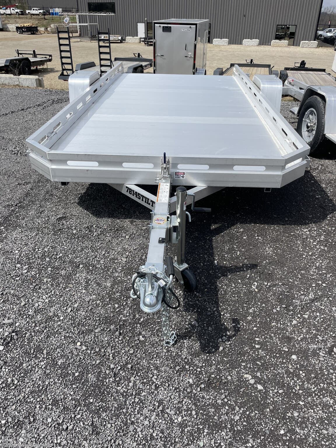 2026 Aluma 78x14 2990 GVWR Aluminum Tilt Utility Trailer