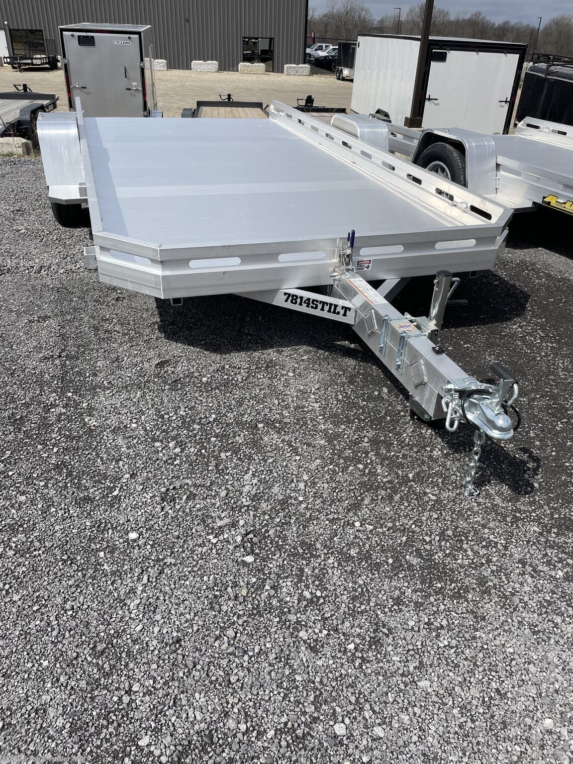 2026 Aluma 78x14 2990 GVWR Aluminum Tilt Utility Trailer - New Utility Trailer for sale by Joe's Trailer Mfg in Clarklake, Michigan
