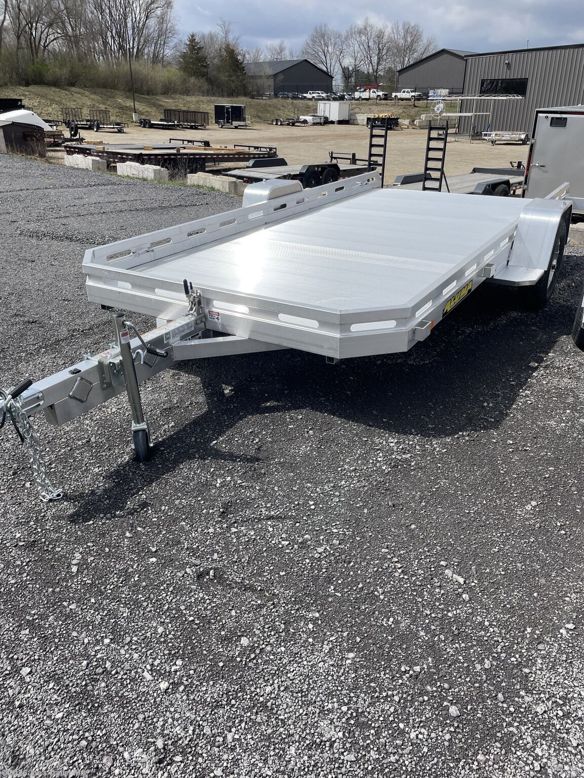 2026 78x14 2990 GVWR Aluminum Tilt Utility Trailer by Aluma from Joe's Trailer Mfg in Clarklake, Michigan