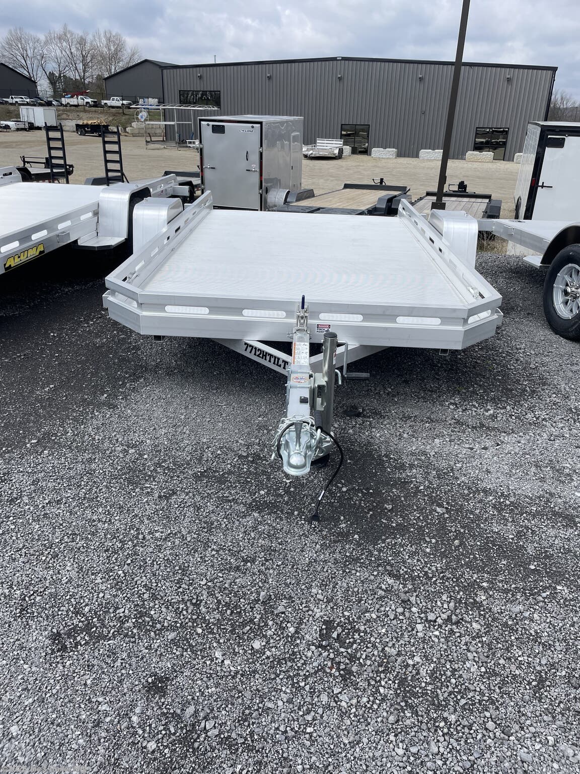 2026 Aluma 77x12 2990 GVWR Aluminum Tilt Utility Trailer