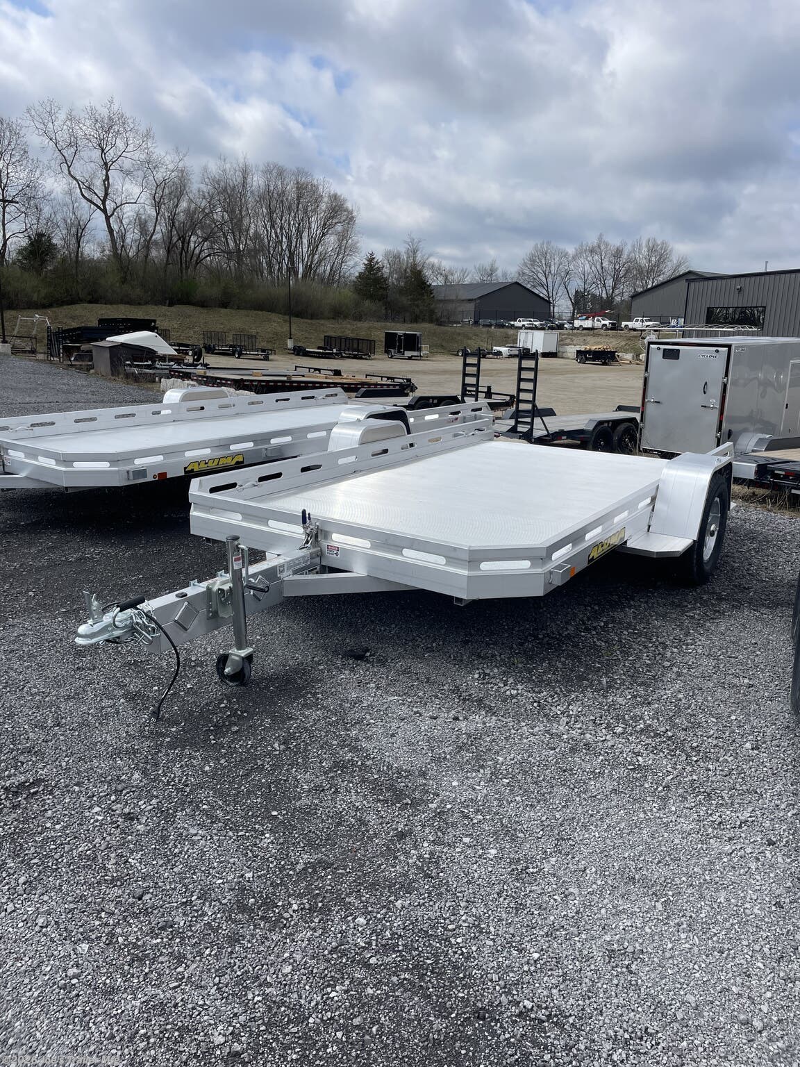 2026 77x12 2990 GVWR Aluminum Tilt Utility Trailer by Aluma from Joe's Trailer Mfg in Clarklake, Michigan