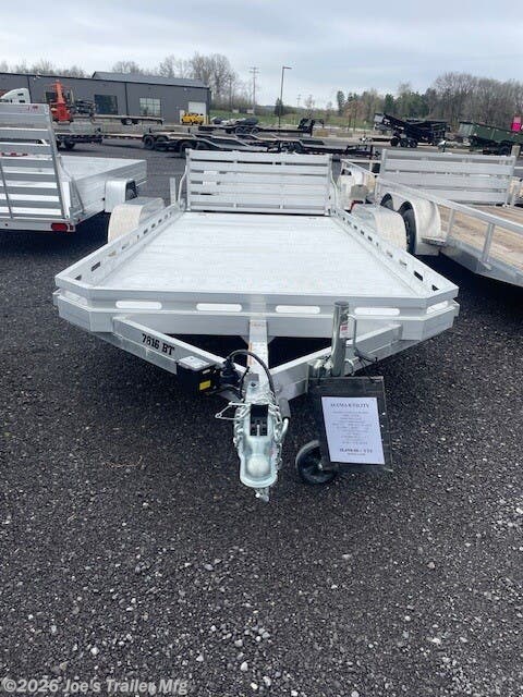 New 2026 Aluma 7816TA-EL-BT-RTD 78x16 7000 GVWR available in Clarklake, Michigan