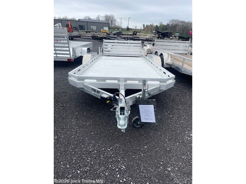 New 2026 Aluma 7816TA-EL-BT-RTD 78x16 7000 GVWR available in Clarklake, Michigan