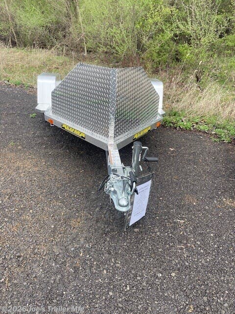 2026 Aluma MC10S-R 2000 GVWR 2' MOTORCYCLE BRACKET - New Motorcycle Trailer for sale by Joe's Trailer Mfg in Clarklake, Michigan