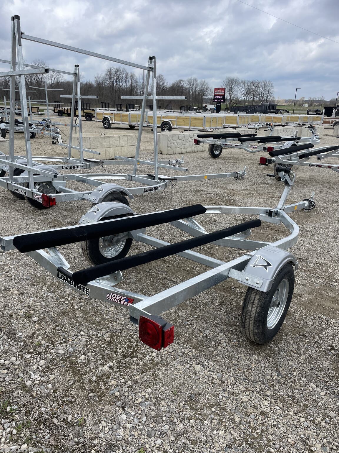 2026 WV1200WT 64x14 1463 GVWR Galvanized Steel Frame by Load Rite from Joe's Trailer Mfg in Clarklake, Michigan