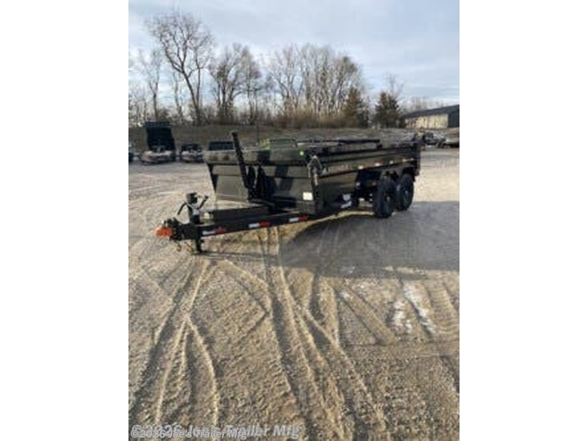New 2026 IronBull DTB8314 83X14 14999 GVWR 2' SIDES TELESCOPIC DUMP available in Clarklake, Michigan