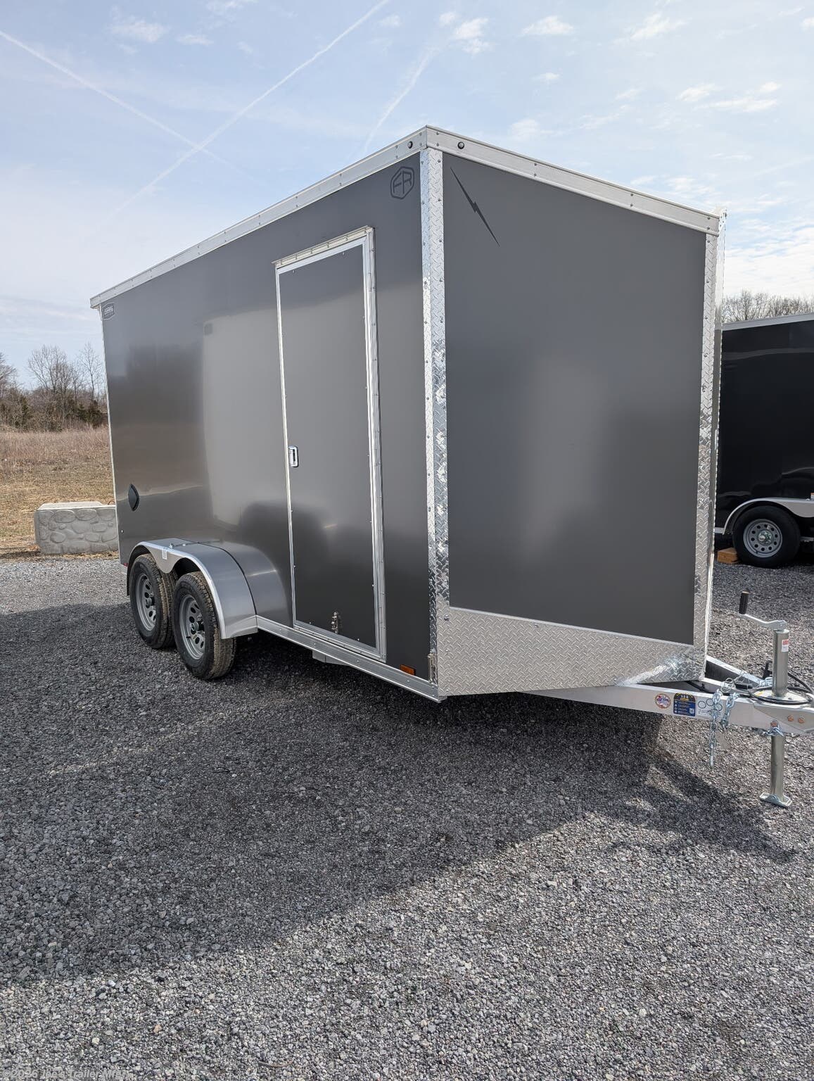 2026 Forest River LIGHTNING 7x14TA-96 7000GVWR - New Cargo Trailer for sale by Joe's Trailer Mfg in Clarklake, Michigan