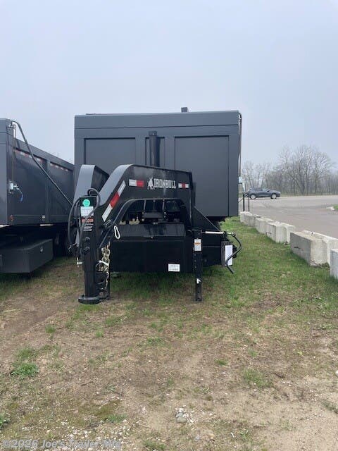 2026 DMG0220 102x20 24900 GVWR 4' Sides W/HD Slide in Ramps by IronBull from Joe's Trailer Mfg in Clarklake, Michigan