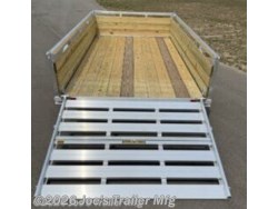 2026 H7612WSA-030 76X12 2990 GVWR ALUMINUM WOOD SIDE by H&H from Joe's Trailer Mfg in Clarklake, Michigan