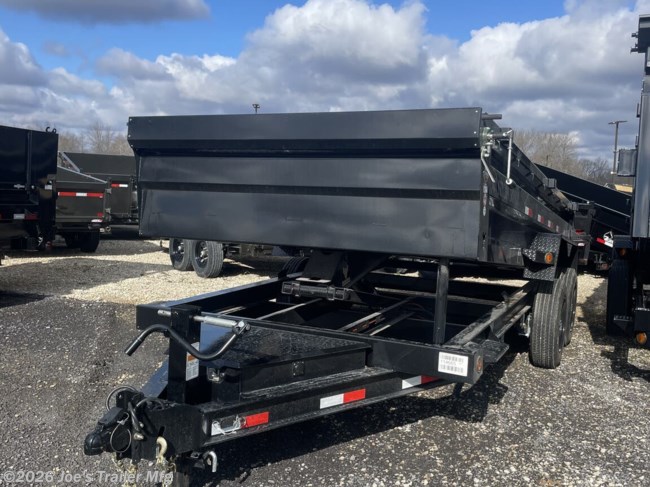 2026 IronBull DTB8316 83x16 16000 GVWR 2' Sides W/Scissor Hoist