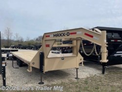 2026 DOX 102x26 14000 GVWR GN Deckover W/Hydraulic Jacks by MAXX-D from Joe's Trailer Mfg in Clarklake, Michigan