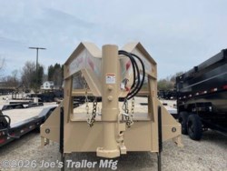2026 MAXX-D DOX 102x26 14000 GVWR GN Deckover W/Hydraulic Jacks - New Deckover/Flat Deck Trailer for sale by Joe's Trailer Mfg in Clarklake, Michigan
