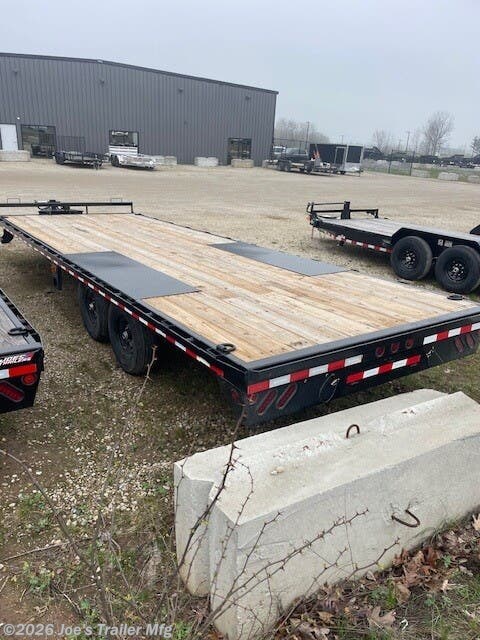 New 2026 IronBull 102x24 14000 GVWR Deckover W/Slide In Ramps available in Clarklake, Michigan