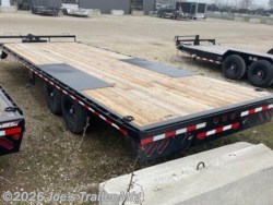 New 2026 IronBull 102x24 14000 GVWR Deckover W/Slide In Ramps available in Clarklake, Michigan